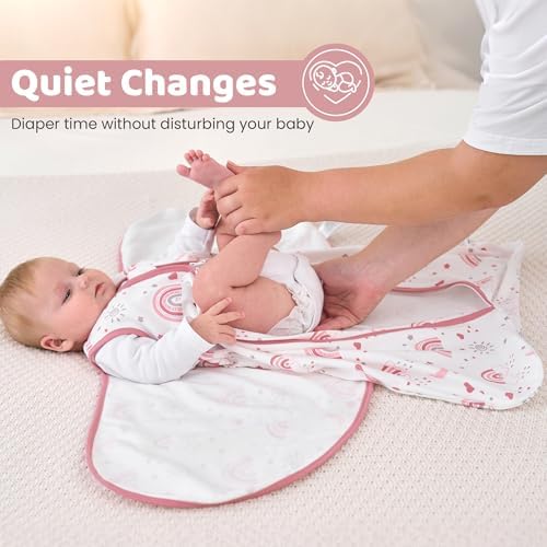 Baby Swaddle Sleep Sack 3-6 Months, Cotton Swaddles for Newborns - Image 6