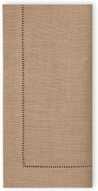 Brown Linen Like Napkins Disposable Guest Towels, Airlaid, 50ct by Stxys