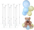 TekXYZ Acrylic Balloon Stand for Table Centerpiece, Adjustable 10-Pack by TEKXYZ