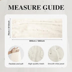 Artoid Mode 6-Pack Pearl Beige Gauze Table Runner 10FT Home Decor - Image 6