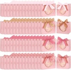 Colarr 60 Pcs Small Thank You Gift Bags with Handles,Colorful Ribbon by Colarr