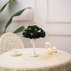 BLOSMON Fake Black Rose Flower Balls for Table Centerpieces Decor, 10 Pcs - Image 4