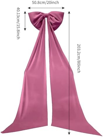 Luxury Giant Velvet Bow Decor Oversized Wall Bow Decorations Bow Decorative for Room Wall Party Birthday Backdrop Baby Shower Decor Front Door Patio Outdoor Wedding Arch - Image 7