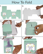 Paper Box - Mini Favor Box For Baby Shower 4x4x4 Inches Paper Gift Boxes, Candy Paper Box For Party Favors, Baby Shower Giraffe,Boy/Girl Theme- Pack Of 20 - Image 6