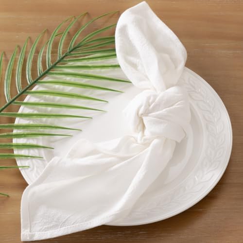 Cloth Napkins Fall Washable Reusable Linen Wedding Party Home Table Decor - Image 2
