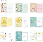 American Greetings 65-Count All-Occasion Greeting Card Pack, Assorted Watercolor & Playful Illustration Designs designed by Kathy Davis Studios - Image 3