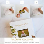Personalized Baby Memory Book, 4x6 Photo Cover, First 5 Years, Woodland - Image 4