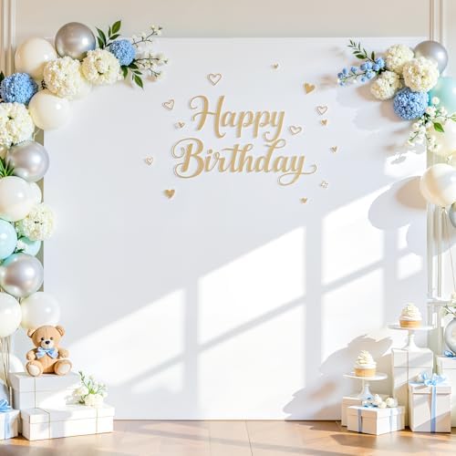 6.6FT x 6.6FT White Square Backdrop Arch Cover Double-Sided Spandex Arch Covers Fitted Wedding Arch Stand Cover Stretchy Backdrop for Balloon Arches Birthday Baby Shower Party Banquet Decorations - Image 6