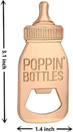 24 Pack Baby Bottle Openers for Newborn Baby Shower Favors, Baby Shower Party Return Gifts for Guest, New Poppin Bottles Openers with Exquisite Gifts Box used for Boy Boy or Girl Baby Party Souvenir - Image 7