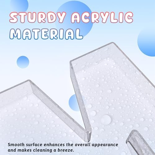 13.8" Extra Large Acrylic Number Charcuterie Board Box, Reusable Fillable Number Cake Candy Dish Display Serving Tray for Birthday Anniversary Party Decoration (0) - Image 3