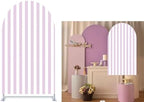 FiVan Arch Covers Purple Stretchy Backdrop for Birthday Baby Shower Party Decoration 3x6ft Baptism Background Props by FiVan