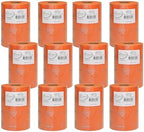 Expo International Decorative Matte Tulle, Roll/Spool of 6” X 100 Yards, Lightweight Polyester Tulle Fabric for Tutus, Costumes, and Party Decorations, Washable, Easy-to-Use, Pack of 12, Orange by ExpoInternational