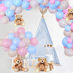 Bear Baby Shower Decorations, 185 Balloon Kit,Pink, Blue, Tea White - Image 2