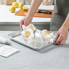 Restaurantware-6 Ounce Daffodil Baking Cups, 200 Oven-Ready Cupcake Liners - Freezable, Disposable, White Paper Muffin Cases, For Wedding Parties, Baby Showers and More - Image 5