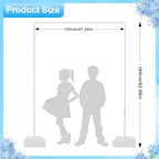 Square Arch Stand Detachable Lightweight Balloon Arch Kit - Image 3