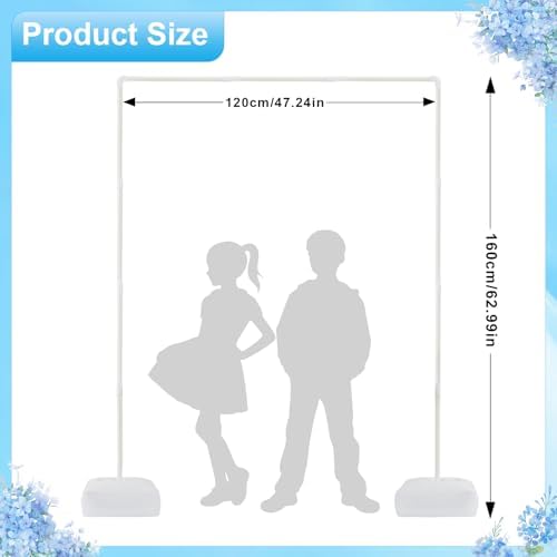 Square Arch Stand Detachable Lightweight Balloon Arch Kit - Image 3