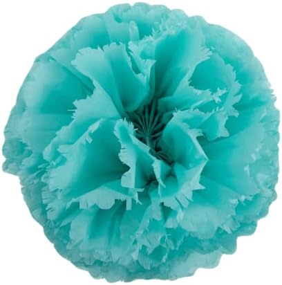 Aqua Blue Tissue Paper 15 Inch x 20 Inch - 480 Sheet Pack by A1+Bakery+Supplies