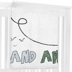 Sweet Jojo Designs Vintage Airplane Boy Baby Milestone Blanket Newborn Monthly First Year Photo Growth Chart Infant Memory Gift Set Grey Green Blue White Yellow Airplanes Plane Transportation Clouds - Image 3