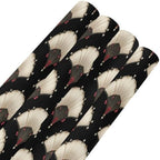 pnyoin Merry Christmas Wrapping Paper Roll,Fan Glow Black Gift Wrap Perfect for Xmas,Birthday,Weddings, Brides, Holidays, Baby Showers，58 x 23 inches,4 Roll - Image 6