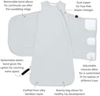 KYTE BABY Sleep Bag Swaddler with Dual Zipper, Removable Band, Rayon Made from Bamboo Transitional Nursery Essential - Image 3