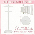 Bucherry 2 Pack Baby Clothes Display Baby Shower Clothes Stand Rack, White - Image 2