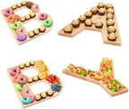 4PCS Charcuterie Letters 12” Fillable Cardboard Letters “Baby” Tray for Baby Shower, Wood Cupcake Chocolate Candy Dessert Decorative Tray (Baby-Wooden) - Image 6
