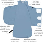 KYTE BABY Sleep Bag Swaddler with Dual Zipper, Removable Band, Rayon Made from Bamboo Transitional Nursery Essential - Image 4