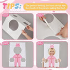 6 Set Baby Shower Games Feed The Baby(Gender-neutral,Multicolor) - Image 3