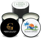 Custom Candles, Personalized Candles - 10 Quantity - $2.95 Each - Bulk Candles Promotional Product/Bulk with Your Logo/Customized (Set of 10) (Black Tin), 9512000-CORP - Image 4