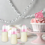 SiliFine 30 Pcs Baby Shower Favor Party Bottle Chug Game, Pink - Image 6