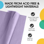 Party Solids Lavender Tissue Paper for Gift Bags 15" X 20" 480 Sheets - Image 3