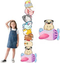 Personalized Wooden Animals Growth Chart Height Ruler,Custom Name Baby Height Growth Chart Wall Toddler Boys Girls,Nursery Wall Decor Baby Room,Child Height Wall Chart by Chgcuofce