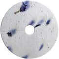 Of The Earth Handmade Paper - Wildflower Seed Paper Wine Glass Tag - 3" Diameter - Set of 36 - Choose Your Paper (04s Purple Petal) by OfTheEarth