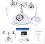 Audio Guest Book Wedding Phone – Customizable Voice Message Recorder for Weddings, Parties, Birthdays & Special Occasions (White) - Image 7