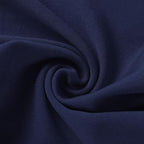 50 Pack Navy Blue Chair Sashes with Gold Buckle Slider, Spandex Dark Blue Bands Bows for Folding Chairs Gender Reveal Banquet Décor - Image 7