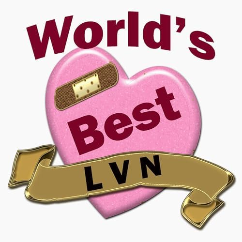 CafePress Worlds Best LVN Greeting Cards Greeting Card (20-pack), Note Card with Blank Inside, Birthday Card Matte - Image 3