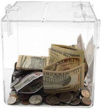 Marketing Holders 6"W Ballot Box Suggestion Top Lock Sign Great for Shows Expos Charity Organizations Countertops Monetary Donations Promotions Complaints - Image 4