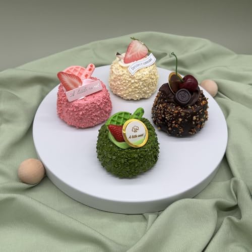 Set of 7 White Cake Stands Metal Dessert Display Holder Table Decor - Image 7
