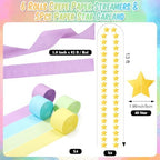 TaoBary Pastel Party Decorations 400 Extra Paper Chain - Image 5