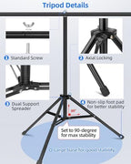 Hemmotop T Shape Backdrop Stand 8x7.5ft(HxW) Portable - Image 5