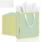 Addblu 28 Pack Bulk Luxury Gift Bags with Handles & 28 Tissue Papers by Unknown