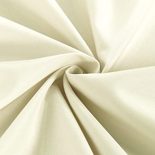 Obstal 2 Pack Table Clothes for 6 Foot Rectangle Tables, Cream - Image 6