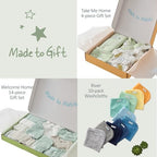 Butterblu Check Me Out 6-Piece Baby Layette Gift Set 100% Organic Cotton - Image 6