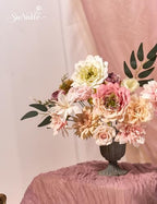 Artificial Flower Box Set Faux Flowers Fake Roses with Stems for DIY - Image 3