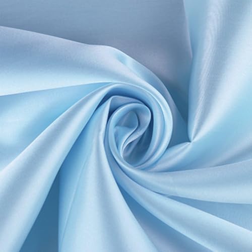 50 Pack Baby Blue Chair Sashes Bows Satin Wedding Chair Ribbons 7x108 Inch - Image 3