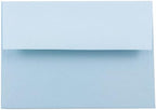 JAM PAPER A7 Premium Invitation Envelopes - 5 1/4 x 7 1/4 - Pastel Baby Blue - Bulk 1000/Carton by JAMPaper