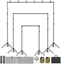 Backdrop Stand Kit - 6 Widths, 10x10ft Adjustable Background Stand for Parties & Studio Photography by Unknown