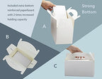 HUAPRINT Treat Gift Boxes, 30 Pack, White, 9.45x5x5 IN - Image 3