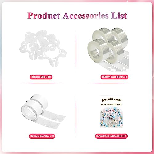 Fomcet Round Backdrop Stand White 7.2ft Circle Arch Metal Wedding Arch - Image 4