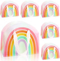 AmazingSpark 24 Pcs Rainbow Party Favor Bags 7.9 x 6.7 x 3.9 Inch Rainbow Gift Goodie Bags with Handles Colorful Treat Candy Gift Wrap for Birthday Baby Shower Wedding Party Favors Supplies by Unknown